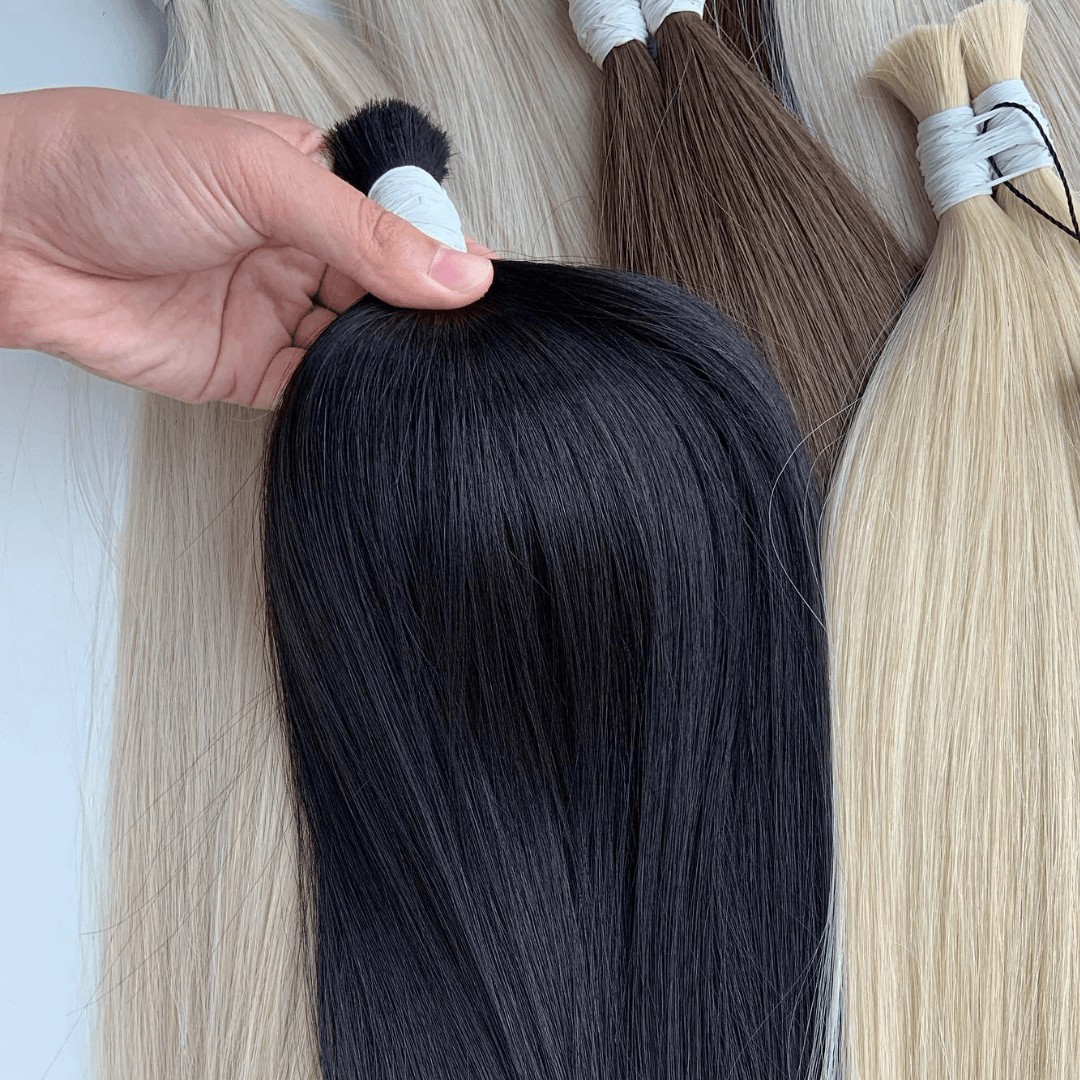 Raw Indian Temple Bulk Hair
