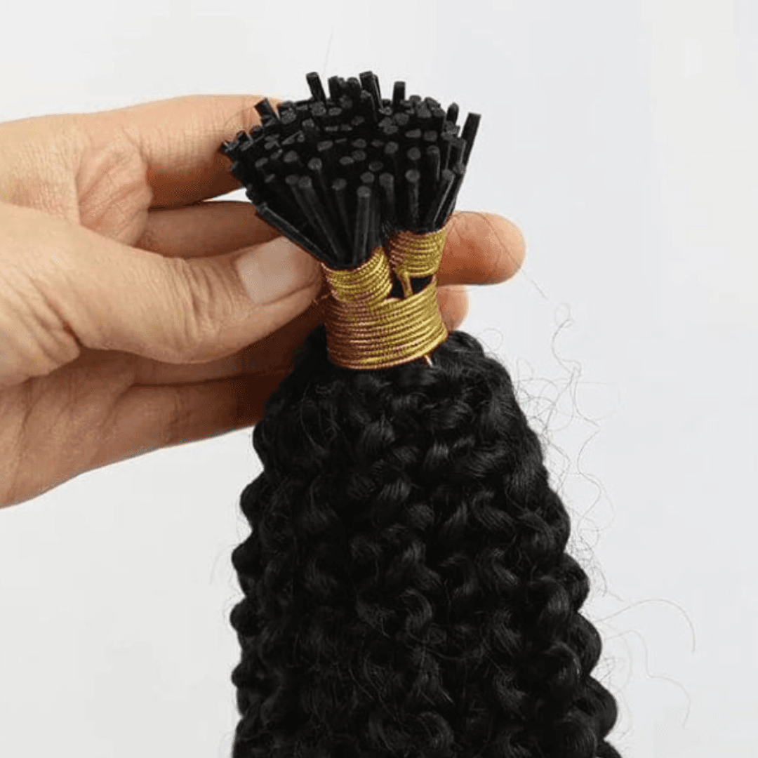Raw Indian Temple I-Tip Hair
