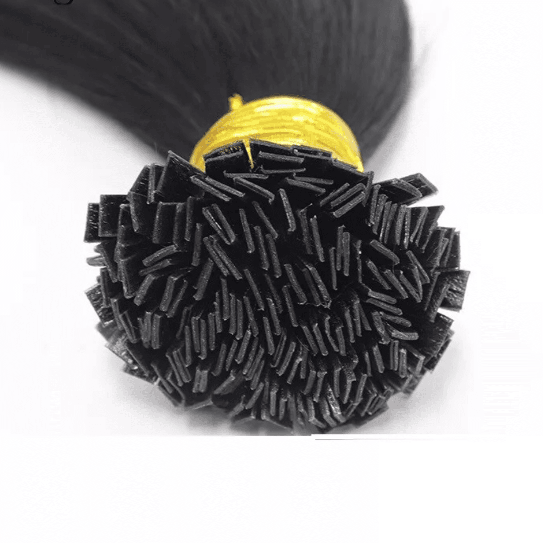 Raw Indian Temple Flat Tip Hair