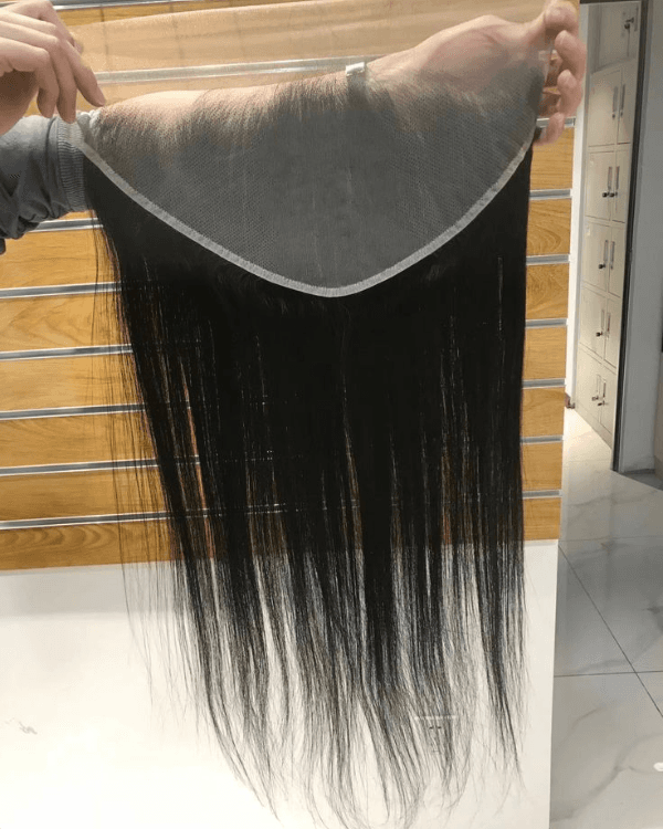 Achieve a flawless, natural-looking hairline with Bella Hararo’s 13"x4" Hair Frontal Extension
