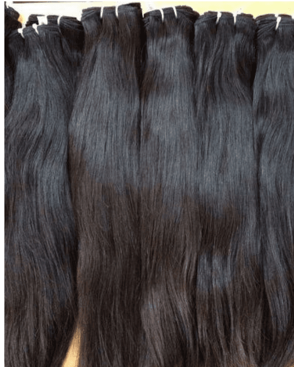 10 Bundles Deal – Straight Raw Indian Temple Human Hair | Bella Hararo