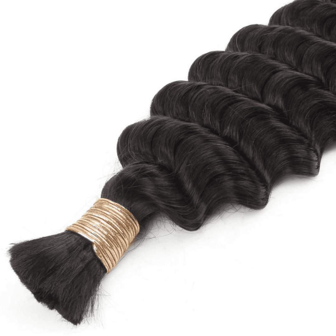   Indian Remy Hair Bulk Single Drawn