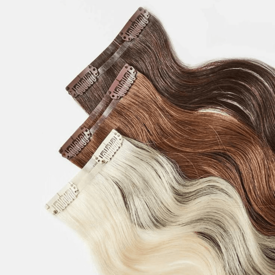 Indian Remy Hair Clip In Single Drawn