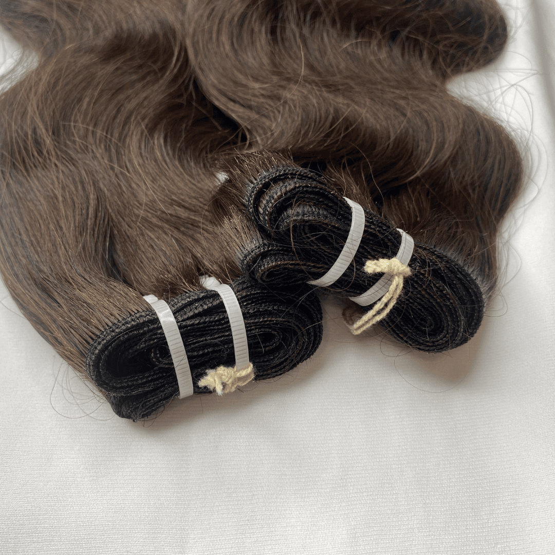 Indian Remy Hair Weft Double Drawn