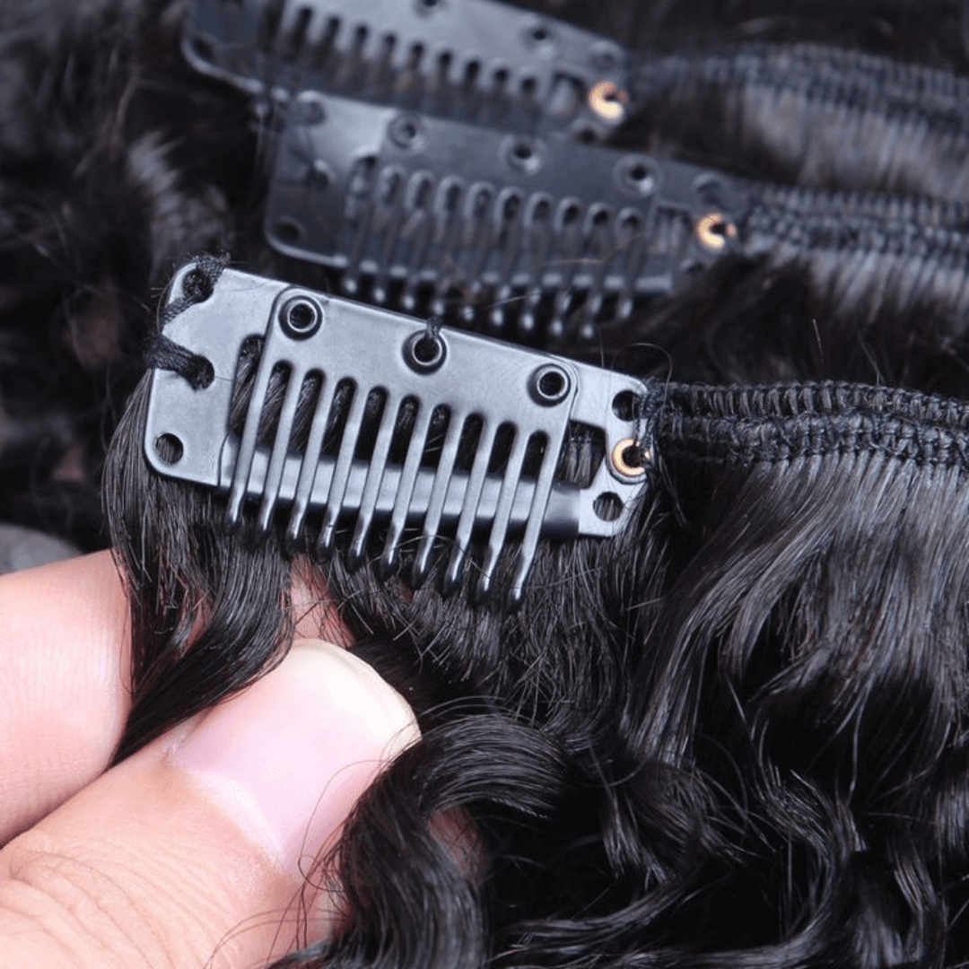 Indian Remy Hair Clip In Double Drawn
