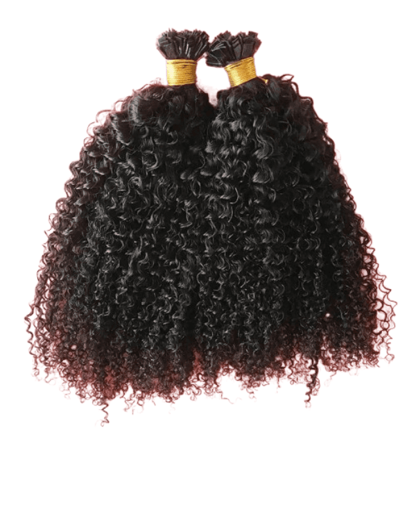 Indian Remy Flat Tip Hair Extensions Kinky Curly | Double Drawn | 100% Remy  Hair | 100g – Bella Hararo