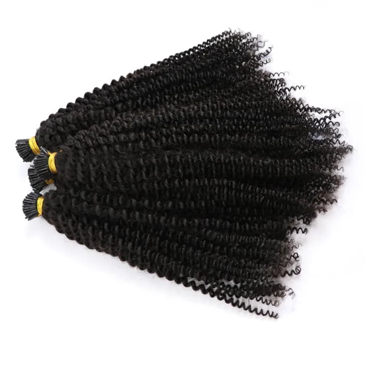 Enhance your hair with Bella Hararo’s Indian Remy I-Tip Wavy Hair Extensions