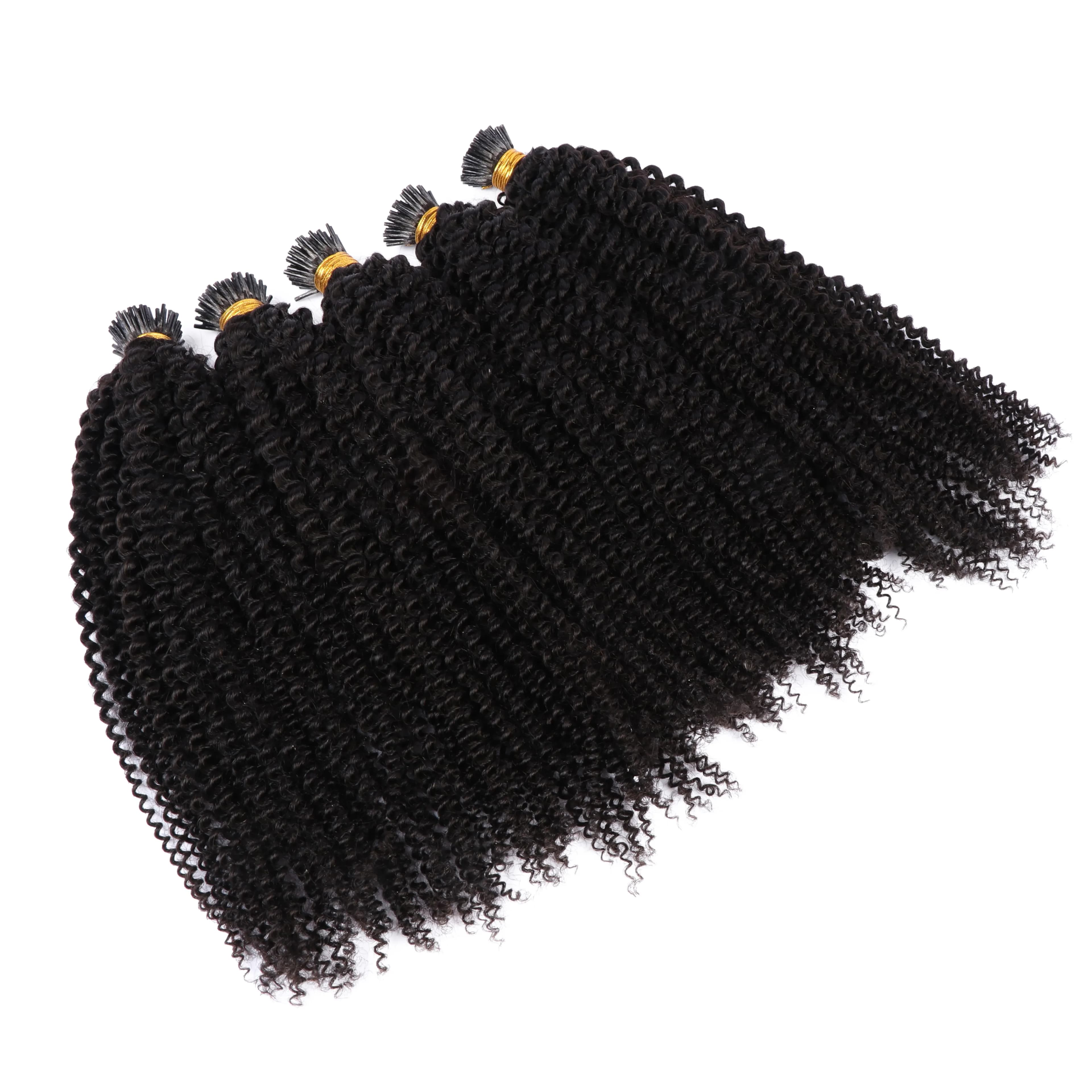 Enhance your hair with Bella Hararo’s Indian Remy I-Tip Wavy Hair Extensions