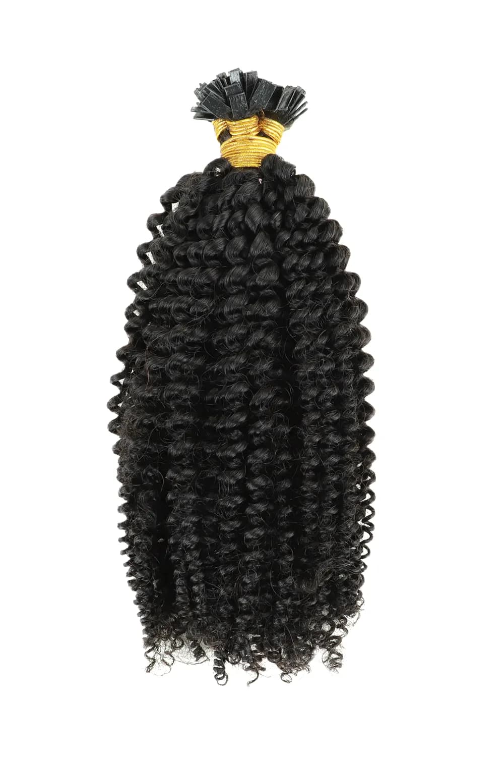 Indian Remy Hair FLAT-Tip Kinky Curly | Single Drawn | 100%  Indian Hair | 100g – Bella Hararo