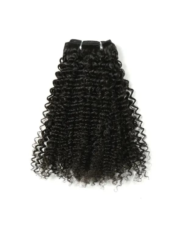 10 Bundles Deal – Kinky Curly Raw Indian Temple Human Hair | Bella Hararo