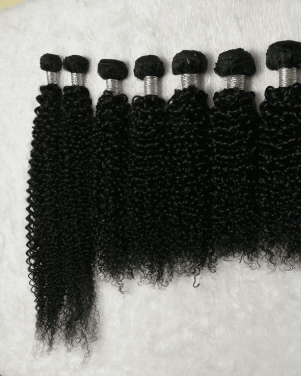 Get the ultimate volume and length with Bella Hararo’s 10 Bundles Deal in Kinky Curly Raw Indian Temple Hair
