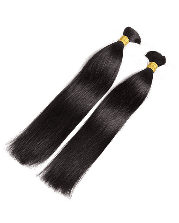 Indian Remy Hair Bulk Straight | Single Drawn  | 100% Temple Hair | 100g – Bella Hararo