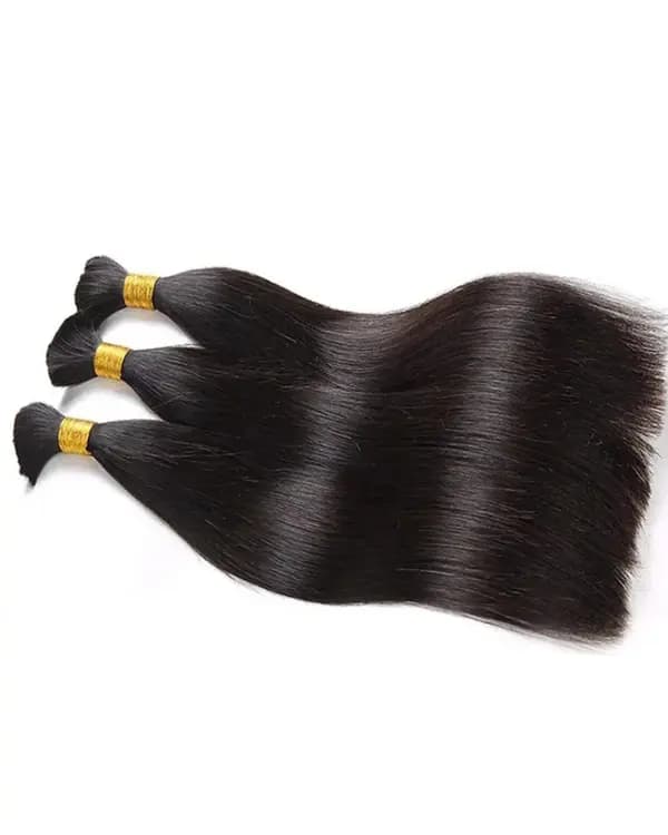 Discover the finest Raw Indian Temple Bulk Hair (Straight) by Bella Hararo, sourced directly from South Indian temples