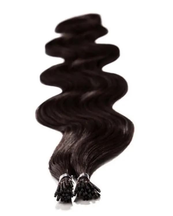 Add effortless volume, bounce, and soft waves with Raw Indian Temple Hair I-Tip Body Wave Extensions