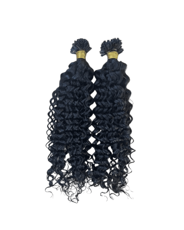 Raw Indian Temple Hair U-Tip Loose Curly | 100% Virgin Indian Hair  | 100g– Bella Hararo