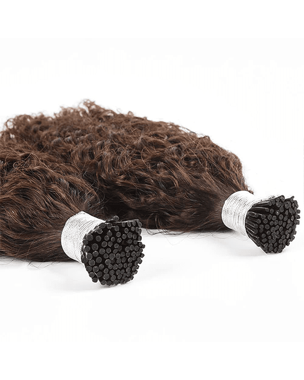 Enhance your hair with Bella Hararo’s Indian Remy I-Tip Wavy Hair Extensions