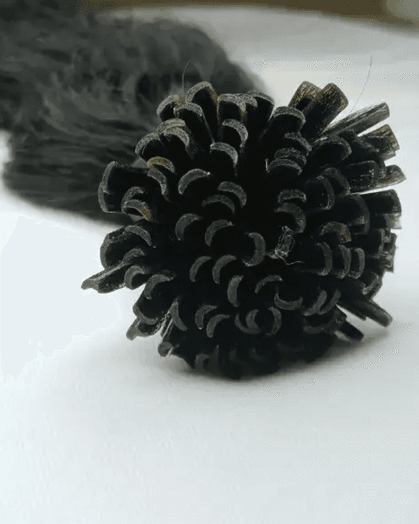 Get soft, natural-looking curls with Bella Hararo’s Indian Remy Hair U-Tip Loose Curly Extensions