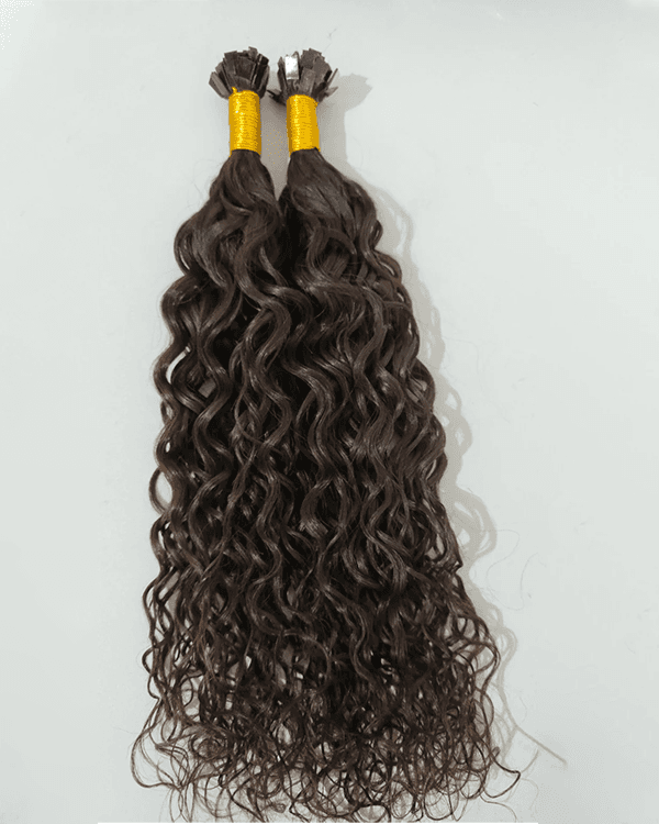 Indian Remy Flat Tip Hair Extensions Loose Curly | Double Drawn | 100% Remy Hair | 100g – Bella Hararo