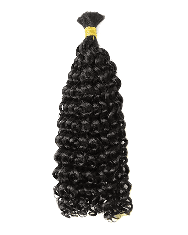 Indian Remy Hair Bulk Indian curly | Double Drawn | 100% Temple Hair | 100g – Bella Hararo