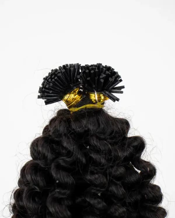 Enhance your hair with Bella Hararo’s Indian Remy I-Tip Wavy Hair Extensions