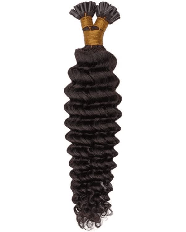 Raw Indian Temple Hair U-Tip Deep wave | 100% Virgin Indian Hair | 100g– Bella Hararo