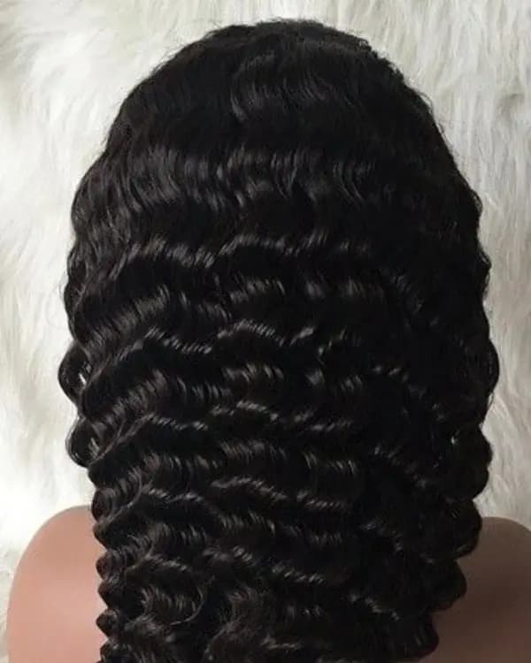 Enhance your hair with Raw Indian Temple Hair U-Tip Deep Wave Extensions, crafted from 100% virgin Indian temple hair