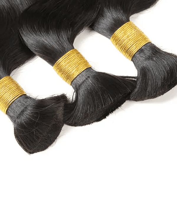 Get the ultimate volume and definition with Premium Raw Indian Temple Bulk Hair – Deep Curly