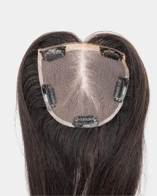 Instantly add volume and coverage with Bella Hararo’s 4"x4" Hair Topper Extension! Made from 100% natural human hair, this lightweight, breathable topper provides a realistic scalp effect and a comfortable fit, making it perfect for thinning hair or added volume