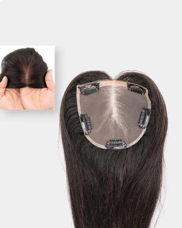 4"x4" Hair Topper  Extension  | 100% Virgin Indian Hair – Bella Hararo