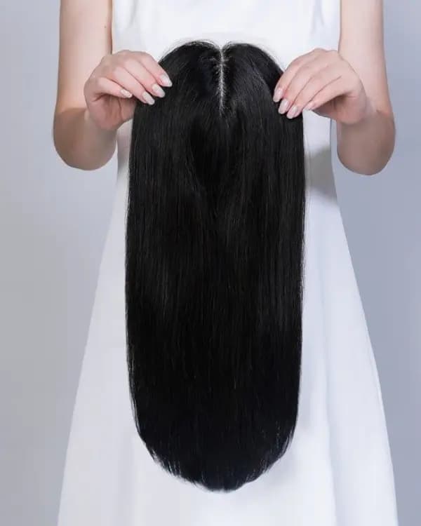 Instantly enhance volume, coverage, and confidence with Bella Hararo’s 6"x6" Hair Topper Extension! Made from 100% natural human hair, this lightweight, breathable topper blends seamlessly for a full, natural look—perfect for thinning areas and effortless styling
