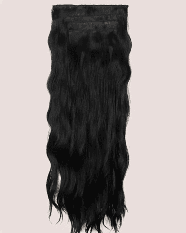 Achieve gorgeous waves and natural volume instantly with Bella Hararo’s 4 PCS Set Premium Natural Wavy Clip-In Extensions! Made from 100% natural human hair, these soft, flowing extensions blend seamlessly for a fuller, bouncier look—perfect for any occasion