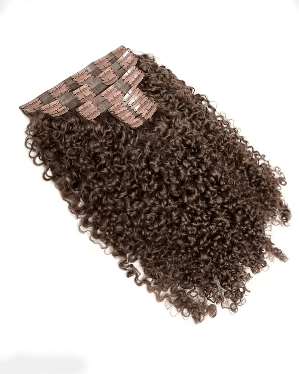 Indian Remy Hair 10 PCS Set Premium Curly Clip-In Hair Extensions  | Single Drawn | 100% Indian Hair | 100g – Bella Hararo