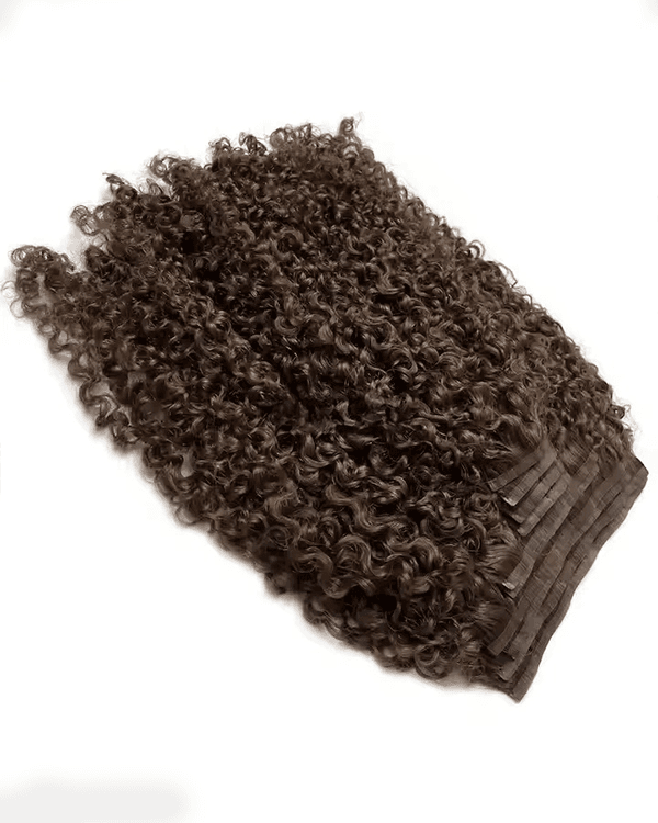 Achieve bouncy, voluminous curls effortlessly with Bella Hararo’s 10 PCS Premium Curly Clip-In Hair Extensions