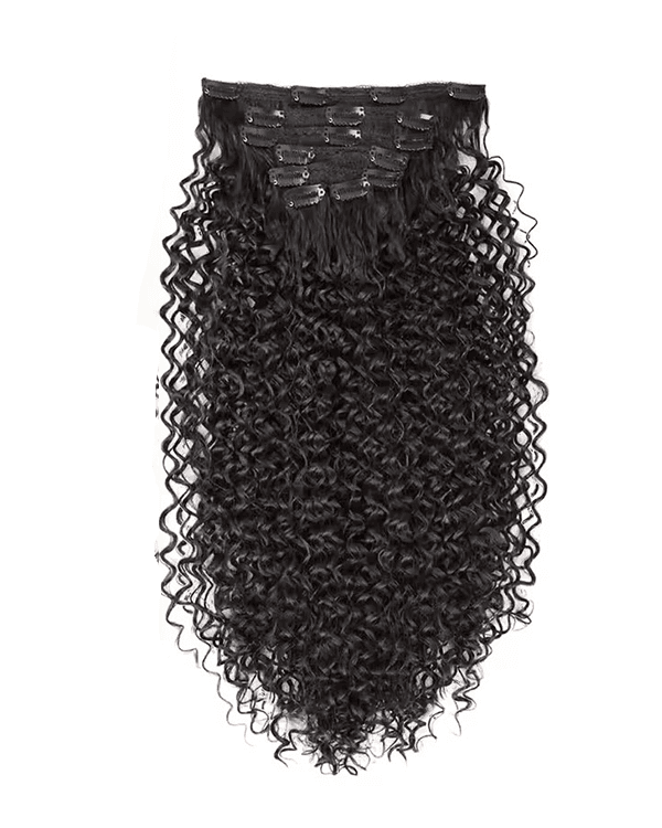 Indian Remy Hair 6 PCS Set Premium Curly Clip-In Hair Extensions | Single Drawn  | 100% Indian Hair | 100g – Bella Hararo