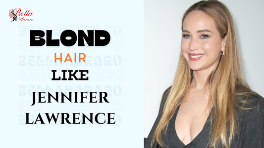 Making  Jennifer Lawrence Iconic Hairstyles with Bella Hararo Hair Extensions