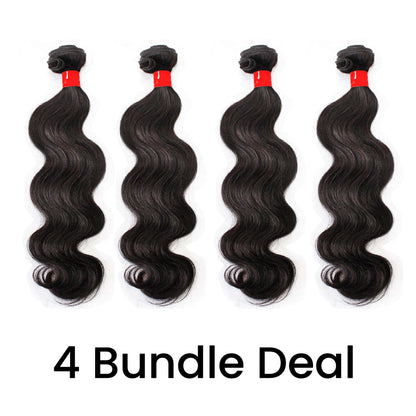 Body Wave Hair Extension Machine Weft 3 Bundle Deal