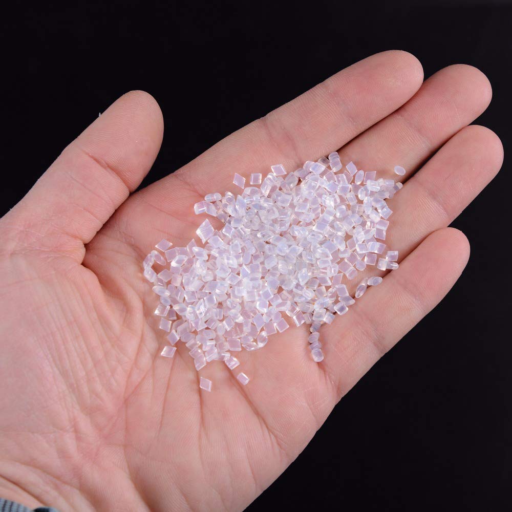 Italian Keratin Glue Transparent Fusion Keratin Glue Pellets Granules Beads for Making Wig Nail/I Tip Hair Extensions