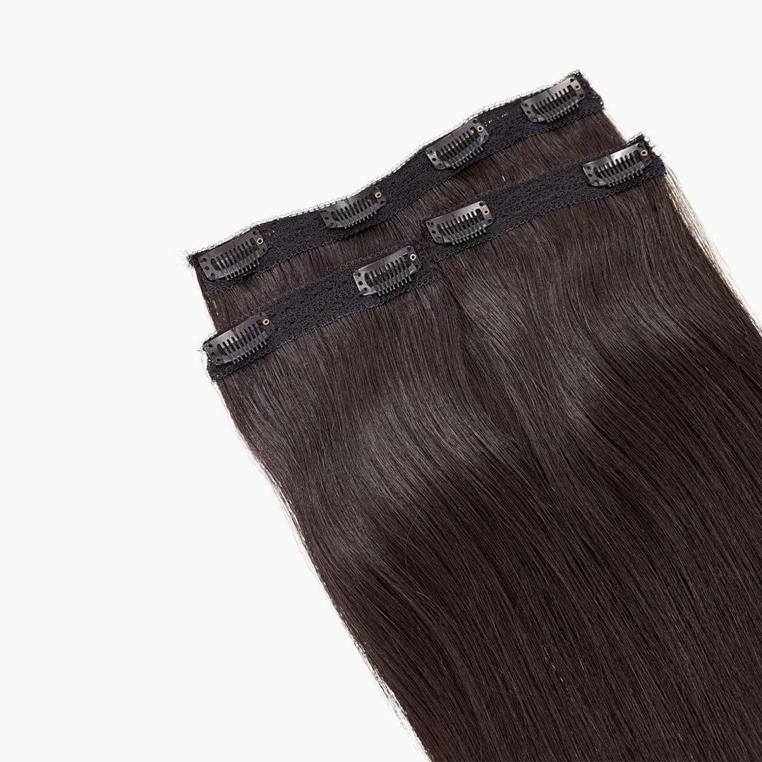 Bella Hararo 3 Pieces Set Clip-In Hair Extension (3 Pieces) Straight Hair (140grm)