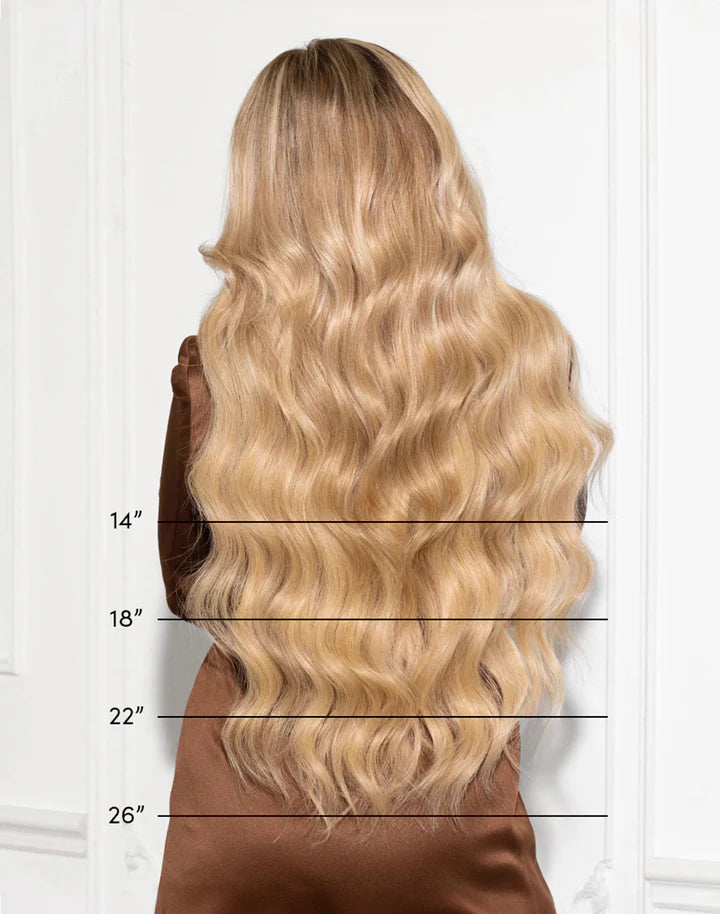 Bella Hararo 7 Pieces Set Clip-In Hair Extension (7 Pieces) Deep Curly