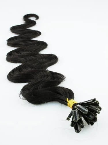 Keratin U-Tip Natural Wave Human Hair Extensions