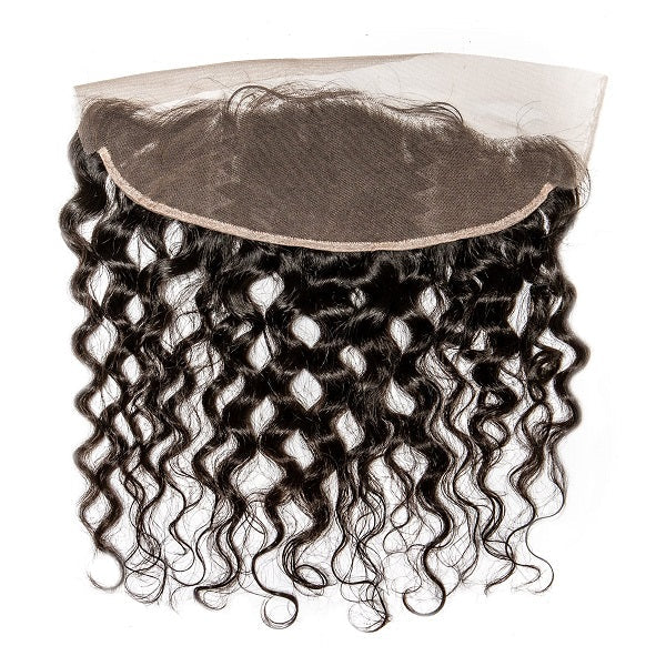 Frontal Indian Curly Human Hair Extensions (13x4)