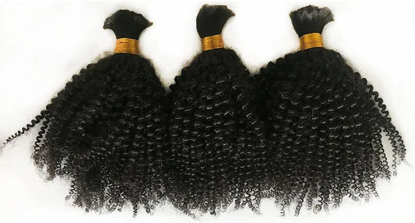 Bulk Kinky Curly Human Hair Extensions