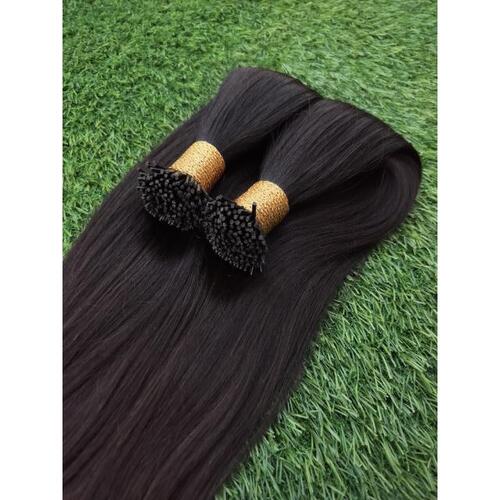 Keratin I-Tip Straight Human Hair Extensions