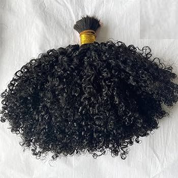 Bulk Afro Curly Human Hair Extensions