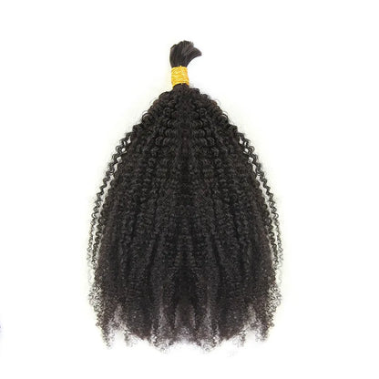 Bulk Afro Curly Human Hair Extensions