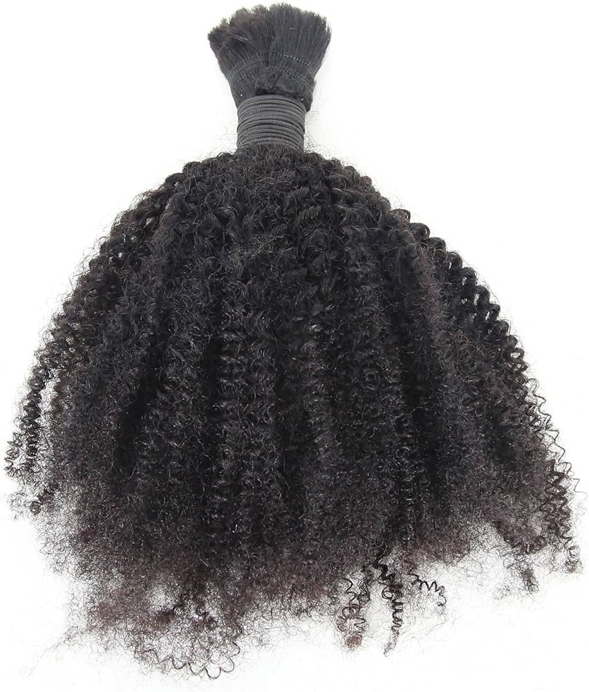 Bulk Kinky Curly Human Hair Extensions