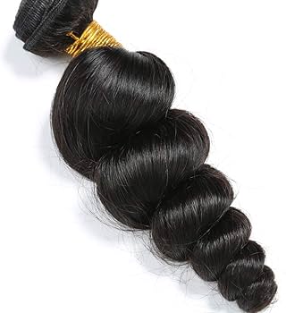 Raw Unprocessed Indian Hair In Loose Wave Texture  Human Hair Extensions(Pack Of 1 Pc)