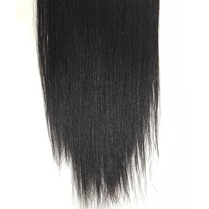 Clip-In 10-Piece Set Straight Human Hair Extensions (100gm)