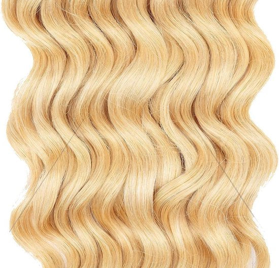 Raw Unprocessed Indian Weft Natural Wave Texture In Human Hair Extensions In Natural Color(Pack Of 1)