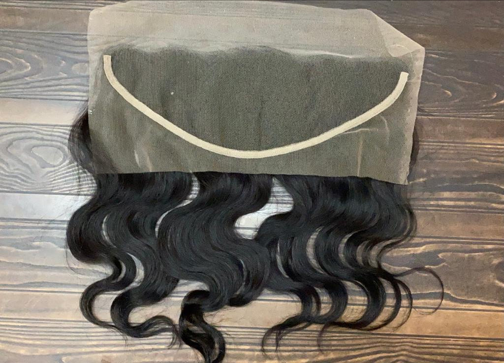 Swiss Lace Frontal High Quality Frontal Indian Remy Human Hair For Receding Hairline Front Hair Loss Stock Hair System 100% density